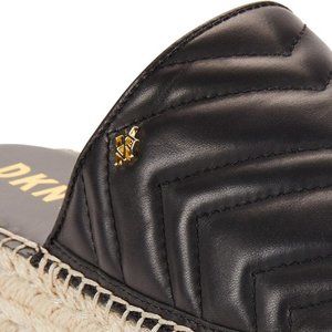 dkny ricki espadrille flatform mules